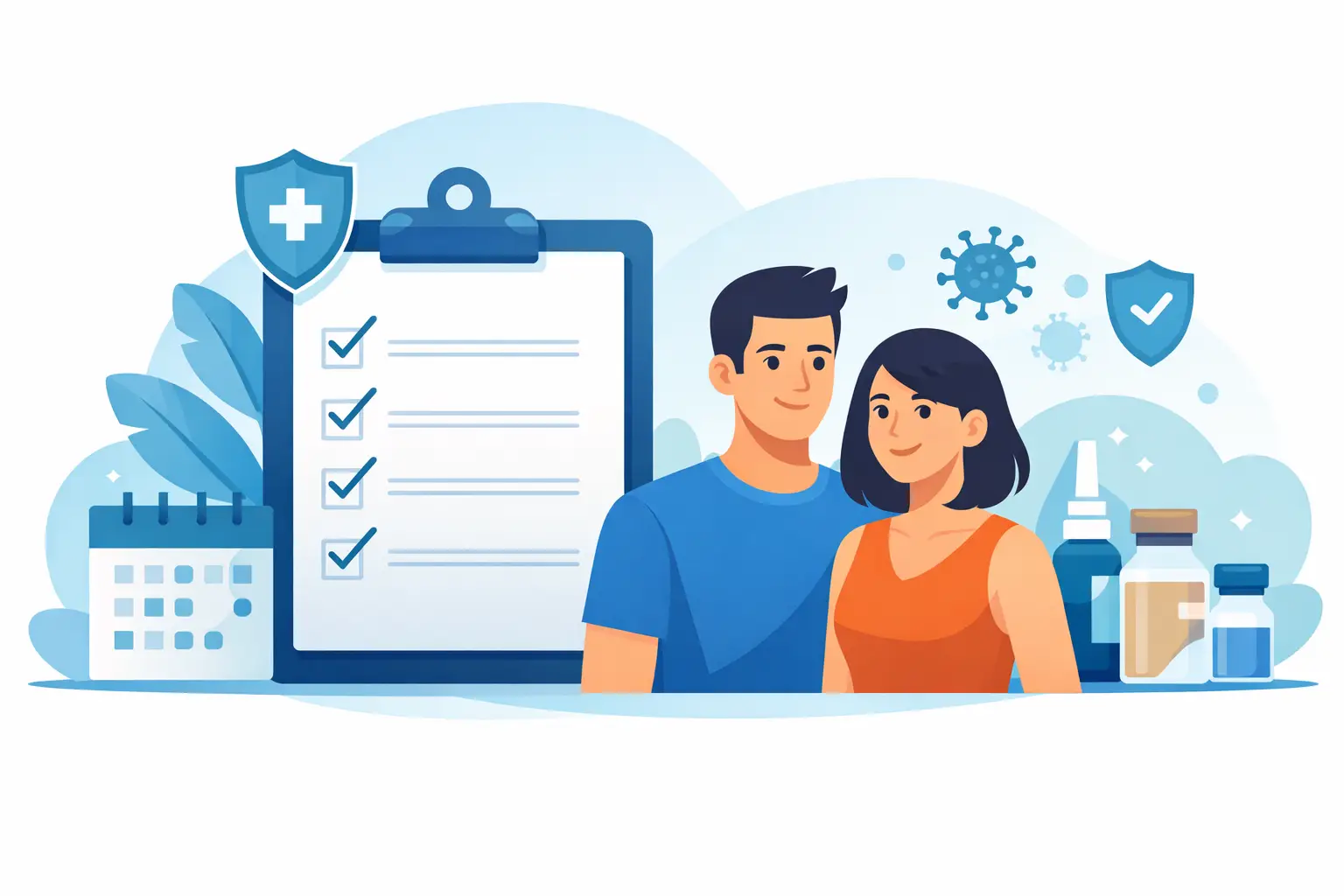 Checklist das 5 vacinas que todo adulto fazer