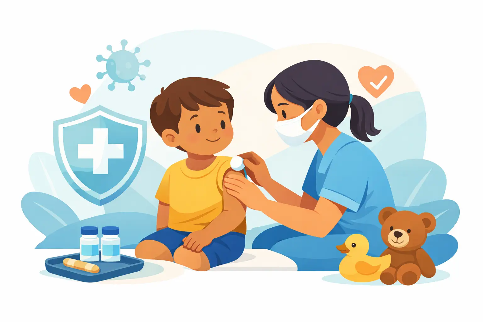 Vacinação infantil: cuidado que começa cedo