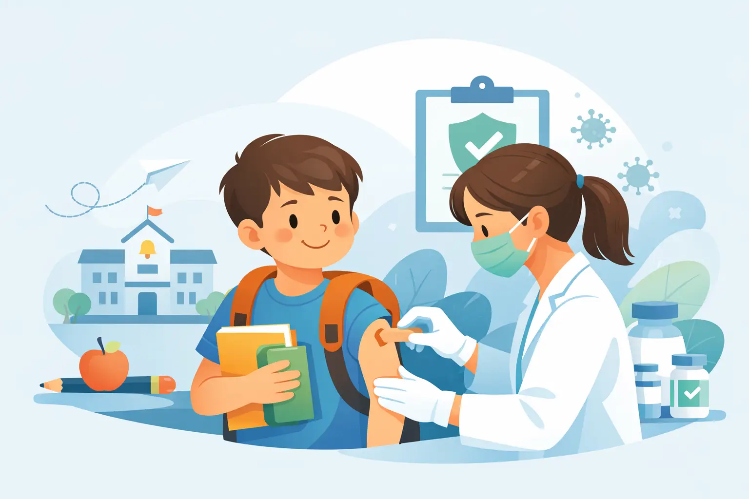 Volta às aulas com vacinação em dia na Imune Kids