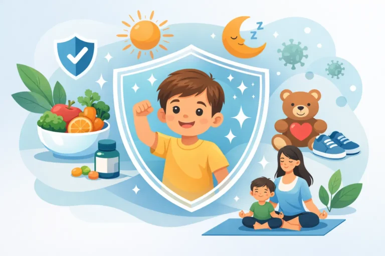 Melhores estratégias para imunidade infantil