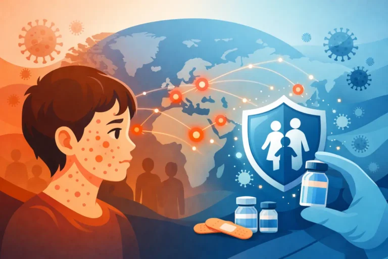 Sarampo: risco de alastramento e vacinação