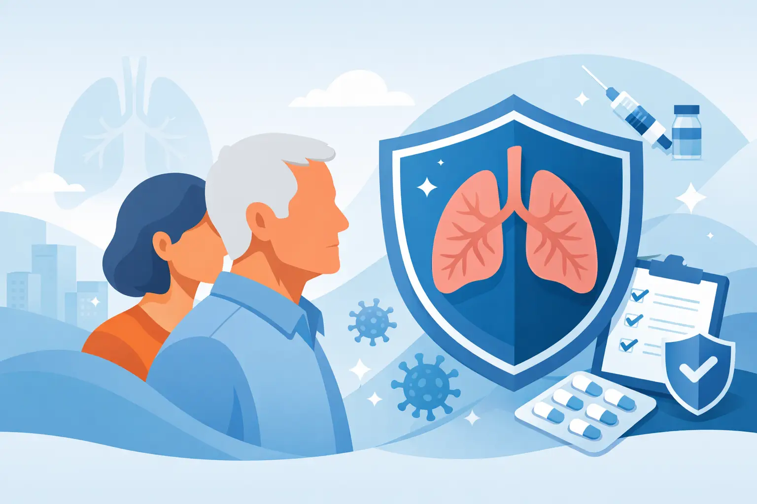 Vacina contra pneumonia a partir dos 50 anos